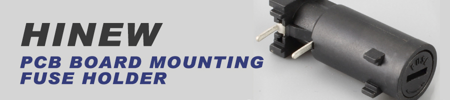 PCB board mounting fuse holder