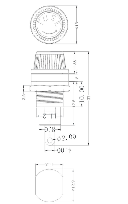 https://www.hzhinew.com/20mm-fuse-holderrew-cap-panel-mount10a-250vfh043b-hinew-product/