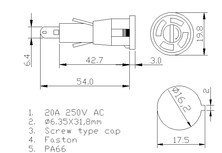 https://www.hzhinew.com/20-amp-panel-mount-fuse-holder6x30mm250vh3-55a-hinew-product/