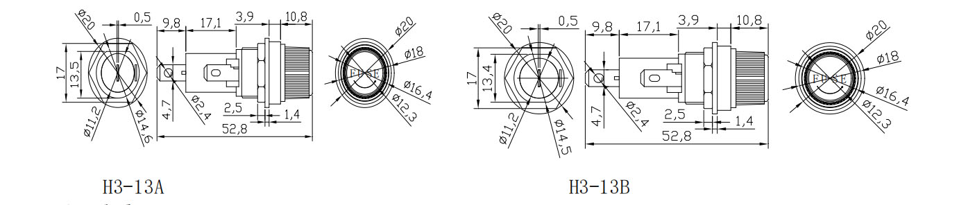 https://www.hzhinew.com/6x30mm-panel-fuse-holder10a-250vh3-13b-hinew-product/